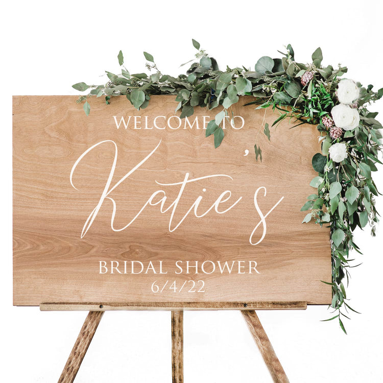 Bridal Shower Welcome Sign | Custom Welcome Sign | SCC-8 - SCC Signs