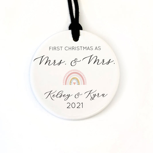 First Christmas Ornament | Ceramic 3" Christmas Tree Ornament | Gift Box Included | SCC-241 - SCC Signs